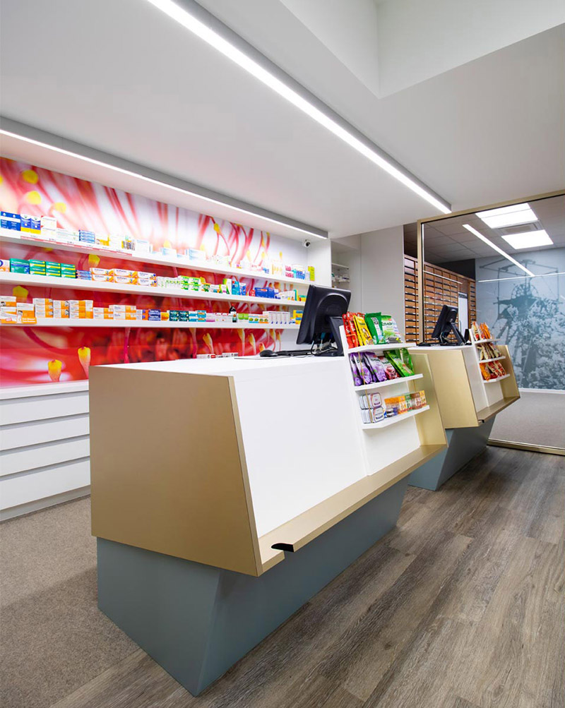Umbau Apotheke Magazin Aachen